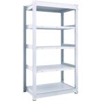 物品棚 中量棚 ＴＲＵＳＣＯ　ＴＵＧ型中量ボルトレス棚　４５０ｋｇ　単体型　９５５×９２６×Ｈ１８００　５段　  (TUG450-63Z-5)