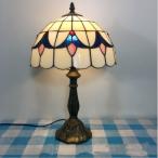 卓上ランプ テーブルランプ 北欧 読書灯 飾り電灯 デスクライト ベッドサイド ガラス工芸 ステンドグラス アンティーク レトロ 書斎 寝室 綺麗 照明 おしゃれ