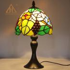 ステンドランプ 間接照明 モダン テーブルライト ステンドグラス アンティーク デスクライト書斎 寝室 花柄 レトロな雰囲気がおしゃれ