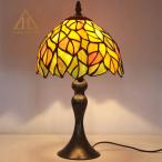ステンドランプ 間接照明 モダン テーブルライト ステンドグラス アンティーク デスクライト書斎 寝室 花柄 レトロな雰囲気がおしゃれ