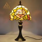テーブルライト綺麗な卓上照明 ステンドグラス 照明 デスクライト スタンドライト 間接照明 おしゃれ 書斎 寝室 インテリア ベッドサイドランプ
