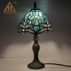 テーブルライト ステンドグラス アンティーク 花柄 レトロな雰囲気がおしゃれ ステンドランプ 間接照明 モダン デスクライト書斎 寝室
