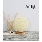 15cm 円形LEDランプ テーブルライト 卓上照明器具 電気スタンド デスクライト ホテル ナイトスタンド 書斎 寝室 読書灯 勉強 ベッドサイド 欧米現代簡約 籐編み