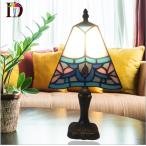 卓上照明 テーブルランプ 卓上ランプ デスクライト おしゃれ ステンドグラス 豪華 子供 読書灯 ベッドサイド アンティーク レトロ ガラス工芸 北欧