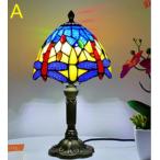 北欧 卓上ランプ スタンドライト ステンドグラス テーブルランプ デスクライト ベッドサイド インテリア 子供書斎 寝室 読書灯 卓上照明 ガラス おしゃれ