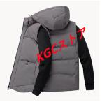  жилет осень-зима мужской с хлопком лучший с капюшоном . защищающий от холода меры пуховик лучший легкий ходить на работу альпинизм большой размер M~7XL внешний теплоизоляция теплый 