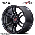 18インチ 5H112 7.5J 7.5J+50 5穴 ホイール 【1本単品 新品】 クリスタルブラック(CLBK) R26 (CLBK) 送料無料 エムアイディーホイール