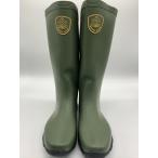園芸ブーツ 福山ゴム SS、S、M、L、LL、3L グリーン 長靴 レインブーツ フラット底 ガーデニング 農作業 男女共通 22.5〜28cm