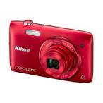 Nikon COOLPIX S3400 RED ニコン クールピ