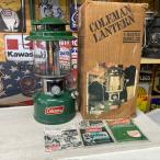  Coleman Coleman фонарь 1982 год 2 месяц 220K коробка руководство пользователя и т.п. имеется подготовлен 