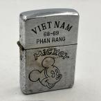 ZIPPO ベトナム 1968年 ミッキーマウス柄 ファッキンバード ビンテージ ベトナムジッポー