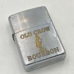 ZIPPO ビンテージ ジッポー 1968年 OLD CROW BOURBON 中古 動作確認済み