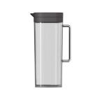 アスベル 麦茶ポット ワンプッシュ ビオSP-200 スクエア 2.1L 黒 お洒落