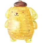 ショッピングパズル ハナヤマ(HANAYAMA)【透明立体ジグソーパズル】 クリスタルギャラリー サンリオ ポムポムプリン クリスタルのようなフィギュア インテリア