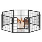 FEANDREA собака Circle высота 60cm для маленьких собак panel 8 листов несколько объединенный возможность стальной сборка легко складывается тип собака мера салон вне двоякое применение собака для sa-