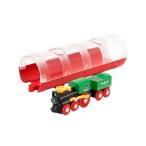 BRIO (ブリオ) スチームトレイン & トンネル 33892 対象年齢 3歳~ 【おもちゃ 玩具 木製おもちゃ 機関車 車両 プレゼント（誕