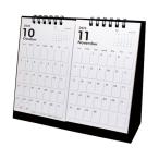 オーブ 2026年 カレンダー 卓上 2ヵ月一覧 ブラック TM-900BK (2025年 10月始まり)