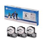 G&G テプラ用 互換テープ ST9K 3本