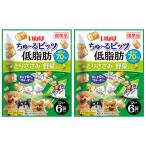 ショッピングビッツ いなば ちゅ〜るビッツ 低脂肪 とりささみ 野菜入り 12g×6袋 2個セット チキン 犬