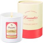 ショッピングランドリン ランドリン アロマキャンドル ダージリンレモンティーの香り 180g ギフト プレゼント 約36時間 植物性100％・パラフィンフリー