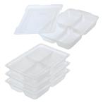  Ricci .ru.... свободный Gin g блок tray 80 1 блок емкость 80ml×4 блок 4 комплект ввод детская смесь первый период 5*6 месяцев примерно из 