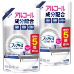 ファブリーズ W除菌+消臭スプレー 衣類・布製品用 無香料 アルコール成分配合 詰め替え 5回分/1600mL×2袋
