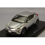 ミニカー/完成品 エブロ 1/43 トヨタ C-HR メタルストリームメタリック レジン製