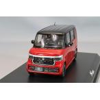 ホビージャパン 1/43 ホンダ N-BOX カスタム プレミアムクリスタルレッドメタリック/ブラック