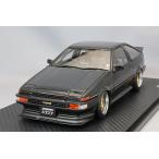 ショッピングLimited イグニッションモデル 1/18 トヨタ スプリンター トレノ (AE86) 3ドア GT Apex ブラック リミッテッド / ワークマイスターCR01タイプ15インチ