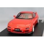 イグニッションモデル 1/18 マツダ RX-7 (FD3S) スピリットR タイプA レッド/BBS RG-Rタイプ17インチ(シルバー)