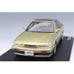 イグニッションモデル 1/18 日産 レパード アルティマ V30 ツインカム ターボ (F31) ゴールド/シルバー/BBS RG-Rタイプ17インチ(ポリッシュ/ゴールド)