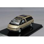 ミニカー/完成品 GCD 1/64 トヨタ プレヴィア 左ハンドル ゴールド