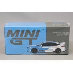 TSM ミニGT 1/64 ホンダ シビック タイプR 2023 #3 ペースカー ブルー 左ハンドル