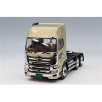 プラッツ/ケンクラフト 1/50 日野 プロフィア SS 6x4 ハイルーフ シャンパンゴールド 現行モデル