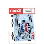 STUDIO27 デカール タミヤ 1/20対応 RE30B/30C 1982/1983 F1