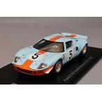 スパーク 1/43 フォード GT40 #5 1位 ワトキンスグレン6時間 1968 J.イクス/L.ビアンキ