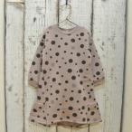 Seraph セラフ　ドット＆スノーの裏シャギーワンピース 子供服 セール 21秋冬