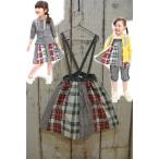 RAG MART　ラグマート　3種チェック切替の2WAYチュニック＆スカート　キッズ　子供服 セール 19春夏キャリー