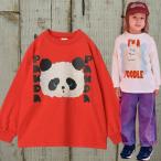 p.premier ピードットプルミエ　レトロぬいフォトプリント長袖Tシャツ 子供服 NEW 26秋冬