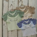 BIT`Z　ビッツ　T-REXアップリケ半袖Tシャツ 子供服 セール 23春夏