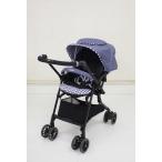 ショッピングキャス 送料無料 美品 スゴカルα 4キャス compact チェッカードネイビー  軽量ハイシート 生後1ヶ月〜 クリーニング済