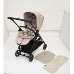 送料無料 サイベックス メリオ カーボン cybex MELIO  別売シート・カップホルダー付 生後1ヶ月頃〜 クリーニング済