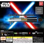 STAR WARS スター・ウォーズ ライトセーバーマスコット/キーチェーン 全6種セット (ガチャ ガシャ コンプリート)
