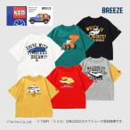 トミカコラボ 半袖 Tシャツ はたらく車 男の子 キッズ 80-130cm TOMICA×BREEZE ブリーズ K 新作 2502 59