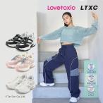 30%OFFセール LOVETOXIC ラブトキシック ドローコードダッドスニーカー 女の子 25年春物新作 靴 通学 ホワイト 白 黒 ブラック 22-24.5cm G 新作 2501 55