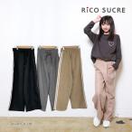 ショッピングセール ボトムス 10％OFFセール ロングパンツ サイドラインワイドパンツ ボトムス 女の子 キッズ ジュニア RiCO SUCRE リコシュクレ G 2403 E1