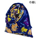  бесплатная доставка Pokemon мешочек L HPKJ-1100 темно-синий примерно 31cm×35cm сделано в Японии фартук сменная обувь кошелек пакет бардачок Pocket Monster Pocket Monsters 2026-2027 год 