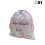  Hello Kitty мешочек S розовый HKT8-680 примерно 18cm×22cm сделано в Японии мешочек для ланча кошелек пакет бардачок HELLO KITTY Sanrio Sanrio 2025-2026 год 
