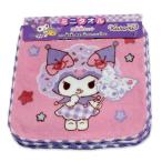 クロミ ミニタオル3枚組 さくらんぼリボン柄 約16×16cm 綿100％ タオル タオルハンカチ ハンカチタオル プチタオル kuromi サンリオ 2026年