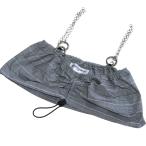  как новый 24SS KISHIDAMIKIkisida Miki chain bra Glenn в клетку бюстье bare top размер F серый женский б/у одежда б/у 